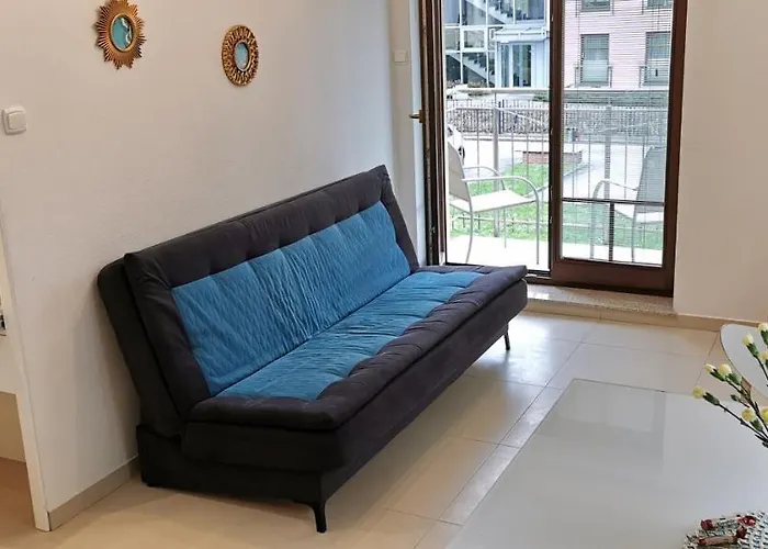 Appartement H2o Z Balkonem I Garazem, 300m Plaza Sopot